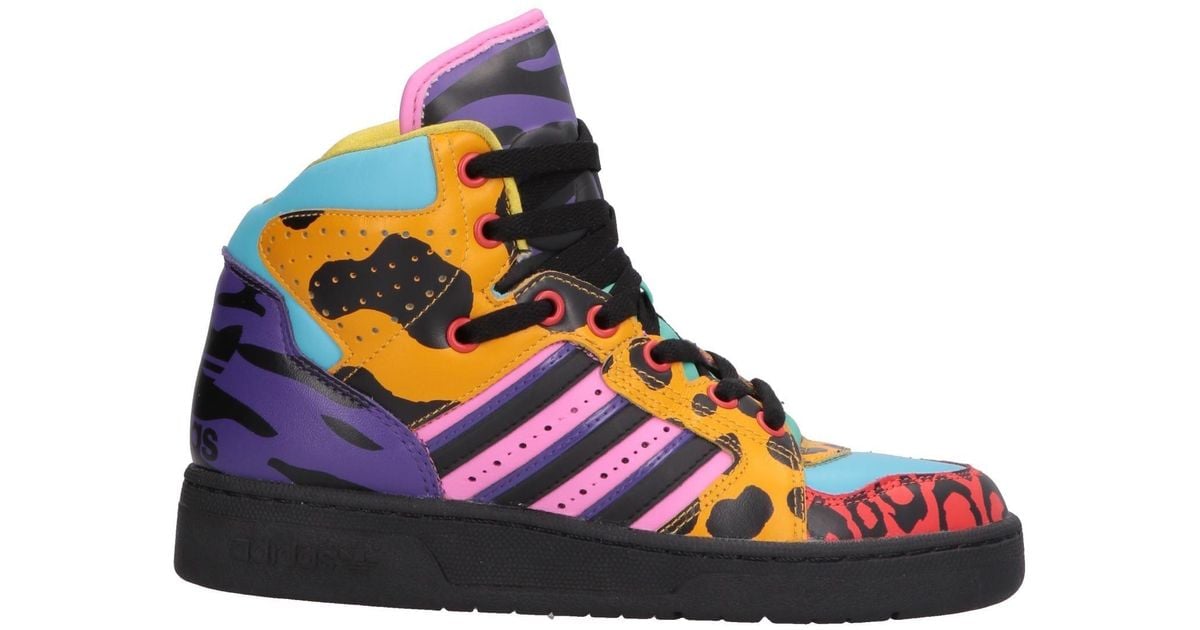 adidas jeremy scott purper