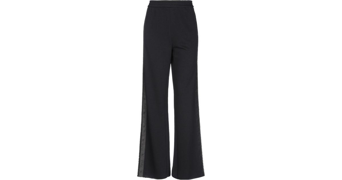 8pm Synthetic Casual Pants in Black - Lyst