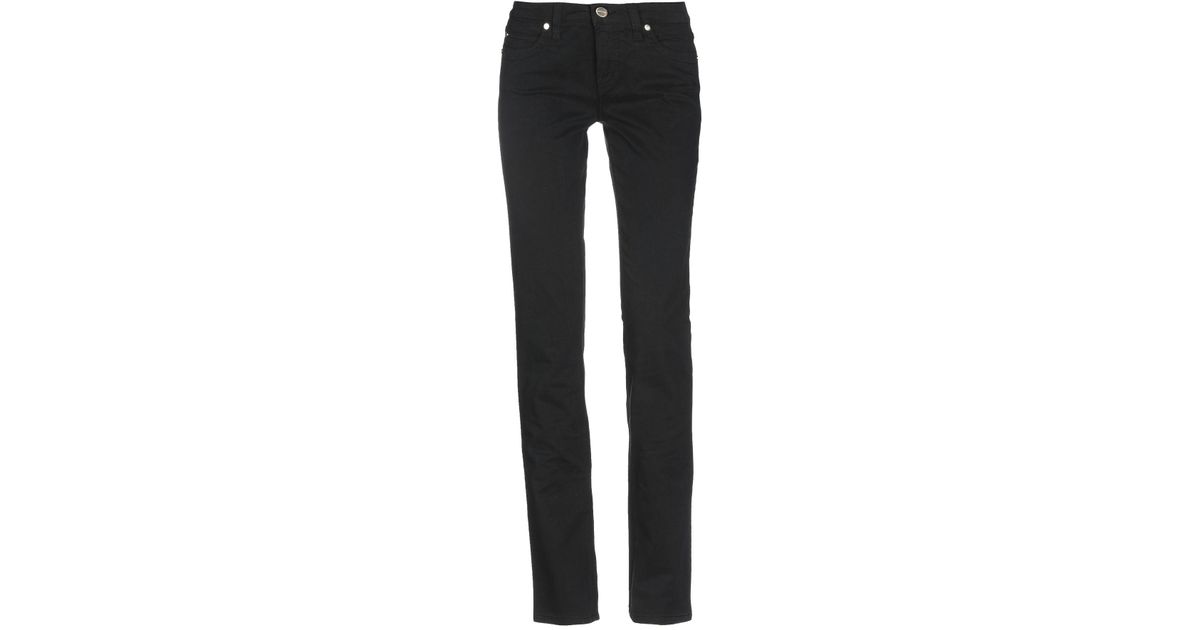 Who*s Who Leather Casual Trouser in Black - Lyst