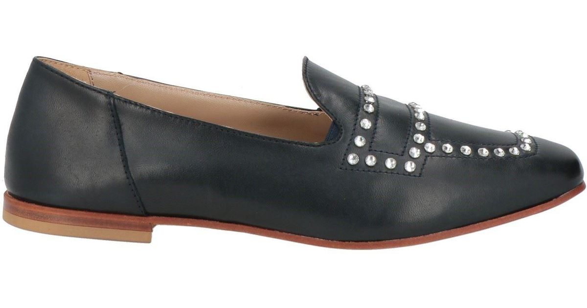 Triver Flight Midnight Loafers Leather in Gray | Lyst