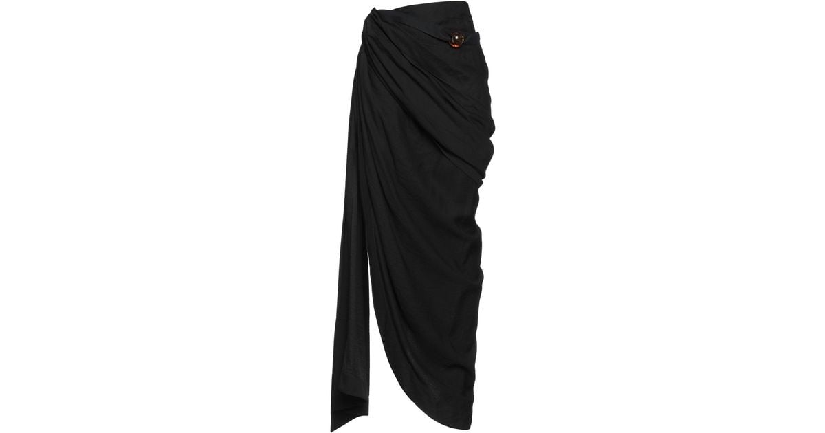 Jacquemus Mini Skirt in Black Lyst