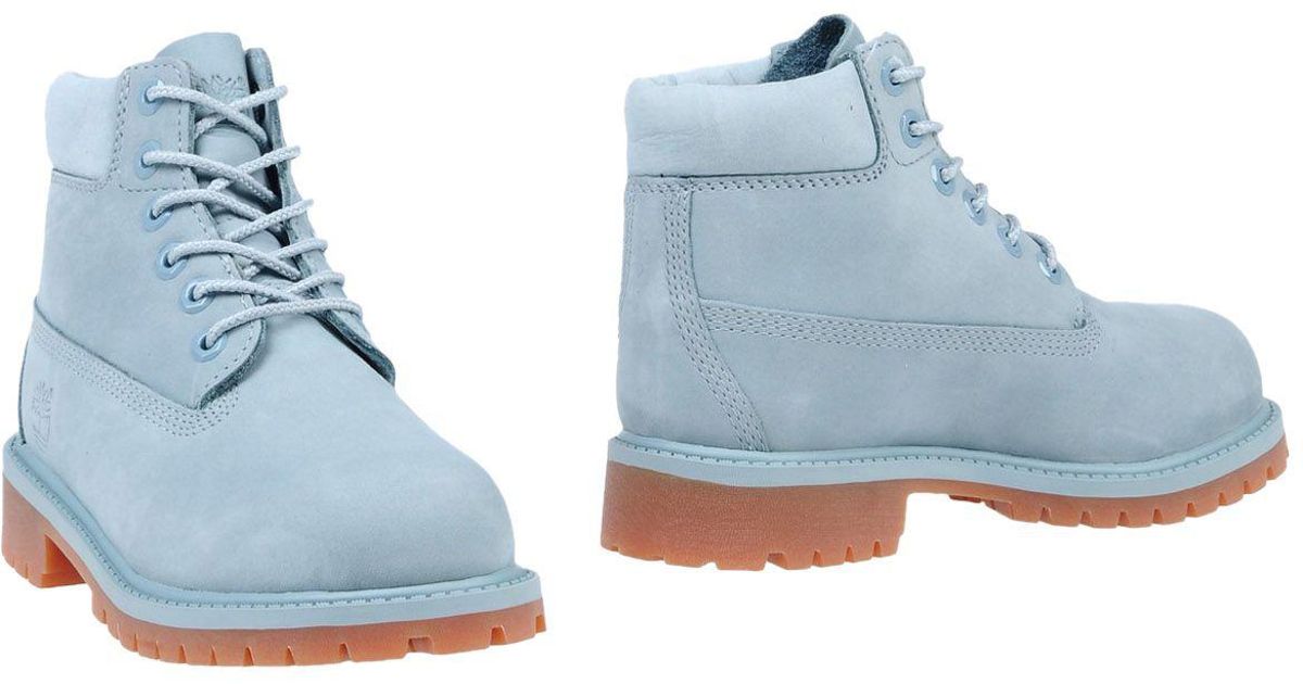 sky blue timberland boots