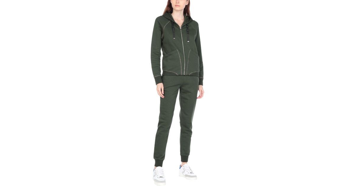emerald green sweatsuit