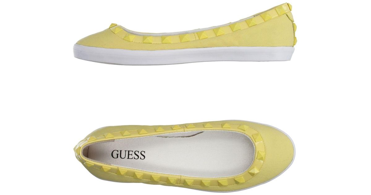 guess ballet flat shoes