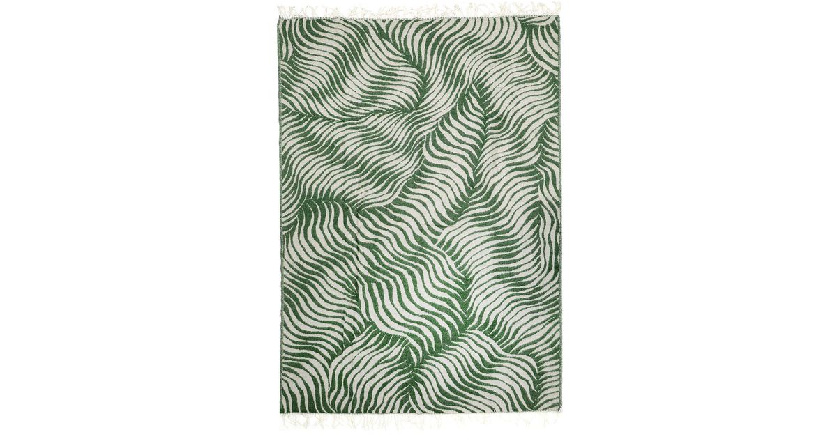 ARKET Blanket Or Cover in Green | Lyst