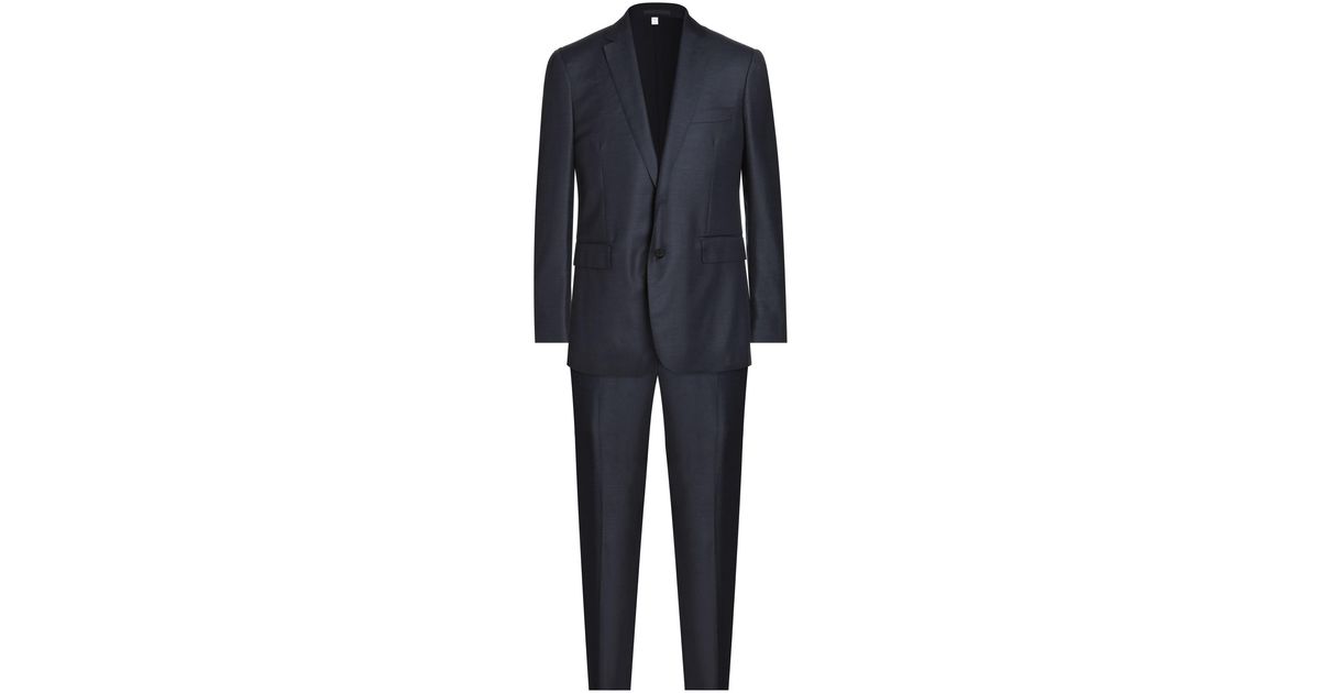 Burberry Suit in Blue for Men | Lyst
