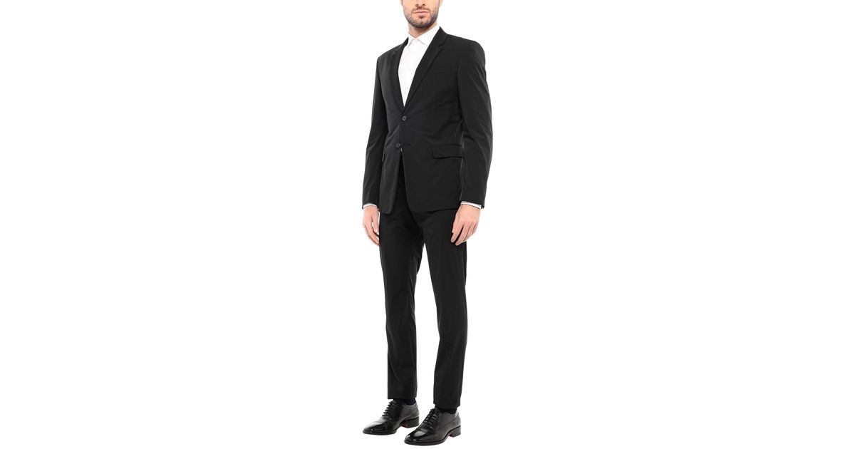prada black suit