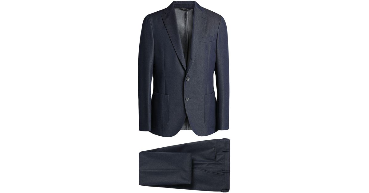 Loro Piana Suit in Blue for Men | Lyst