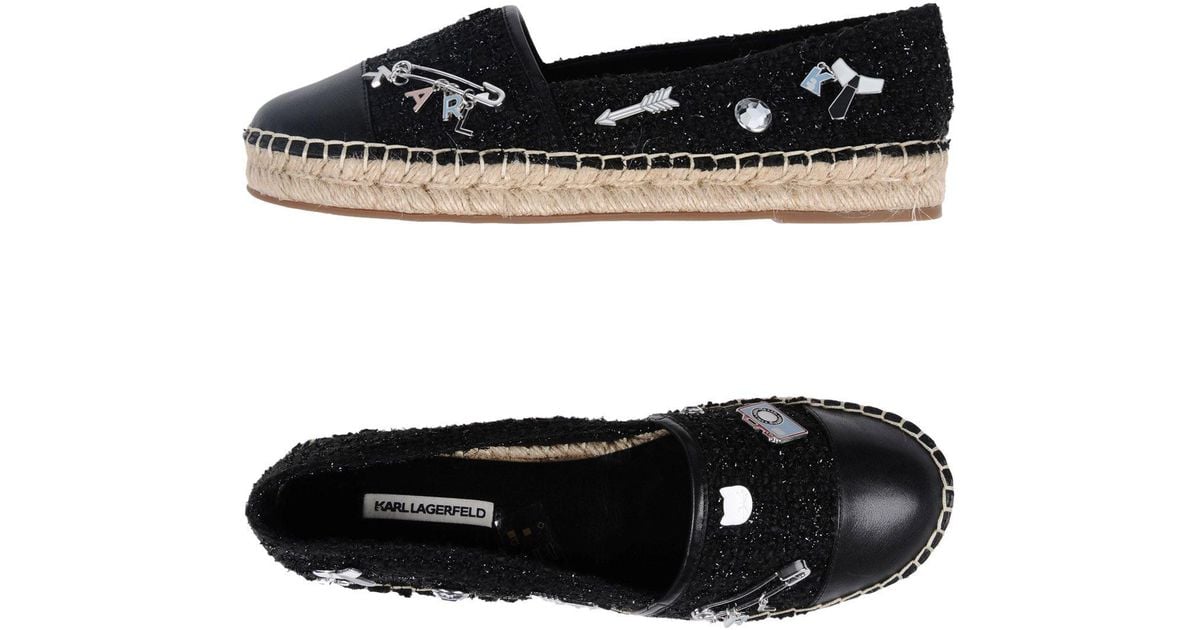 lagerfeld espadrilles