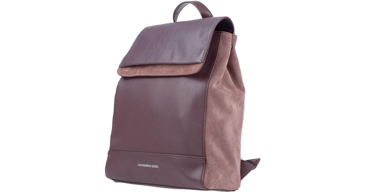 duck shopping bag purple