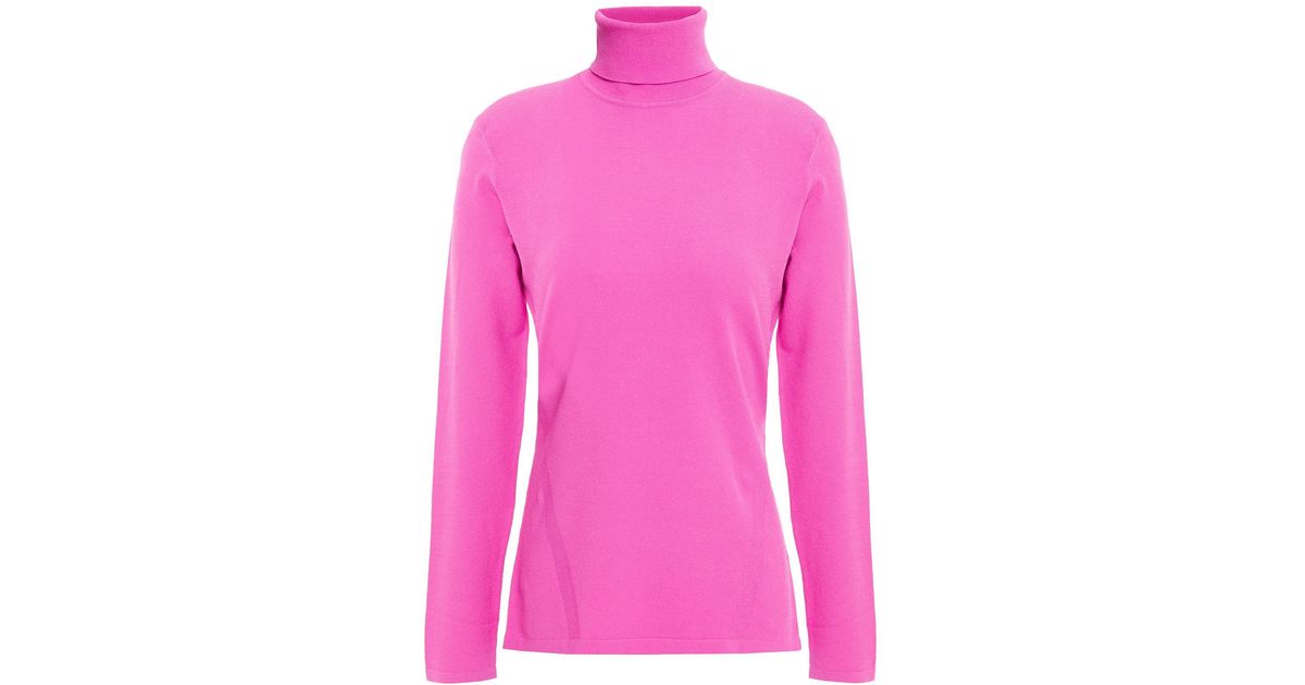 Diane von Furstenberg Pink Turtleneck