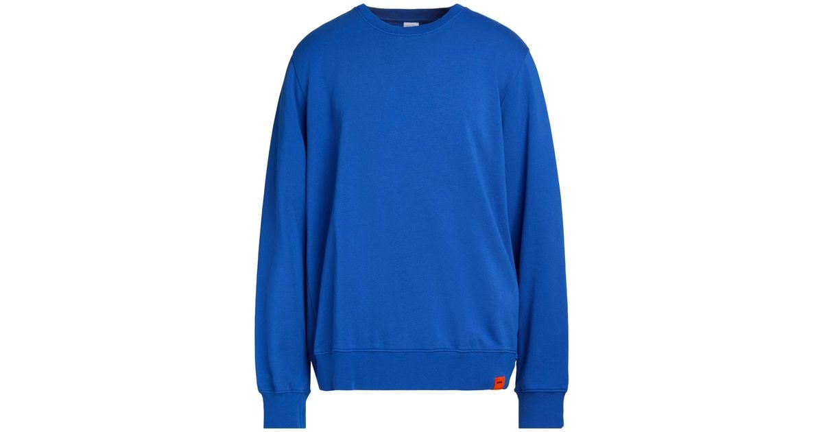 Azural Blue Aspesi Azure Sweatshirt Cotton in Blue for Men | Lyst