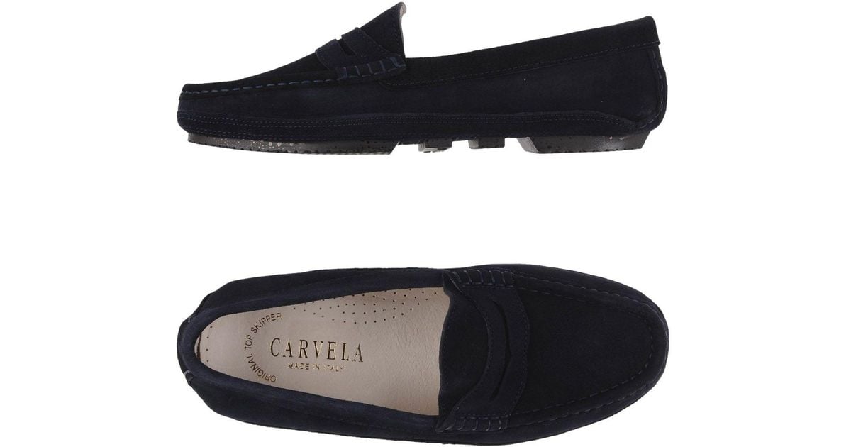 navy blue carvela