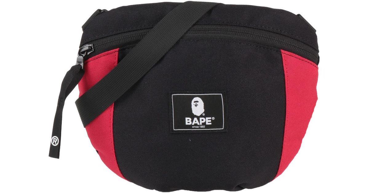 A Bathing Ape Cross body Bag in Red for Men Lyst UK