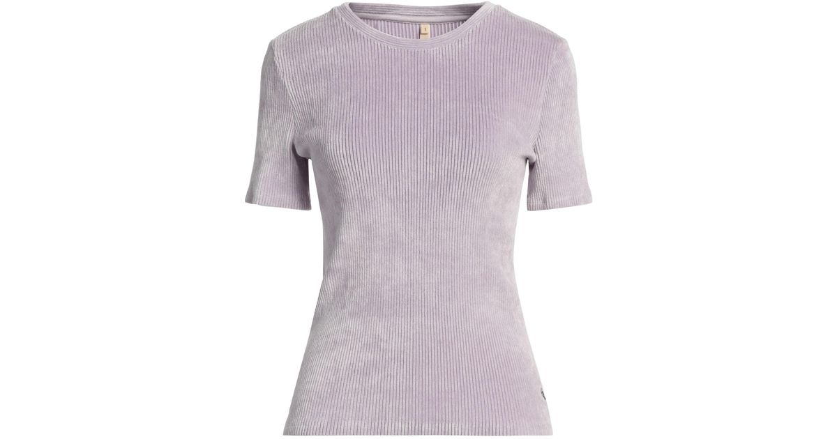 Bellerose T-shirt in Purple | Lyst