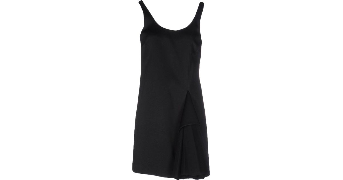 Christopher Kane Synthetic Short Dress in Black - Save 81% - Lyst