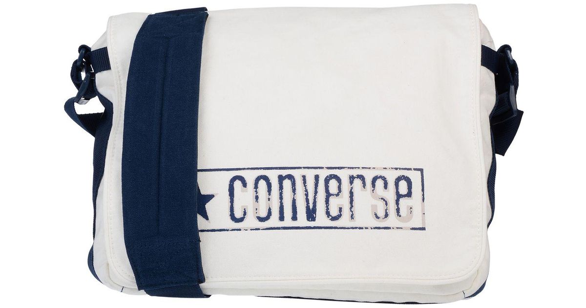 converse white bag