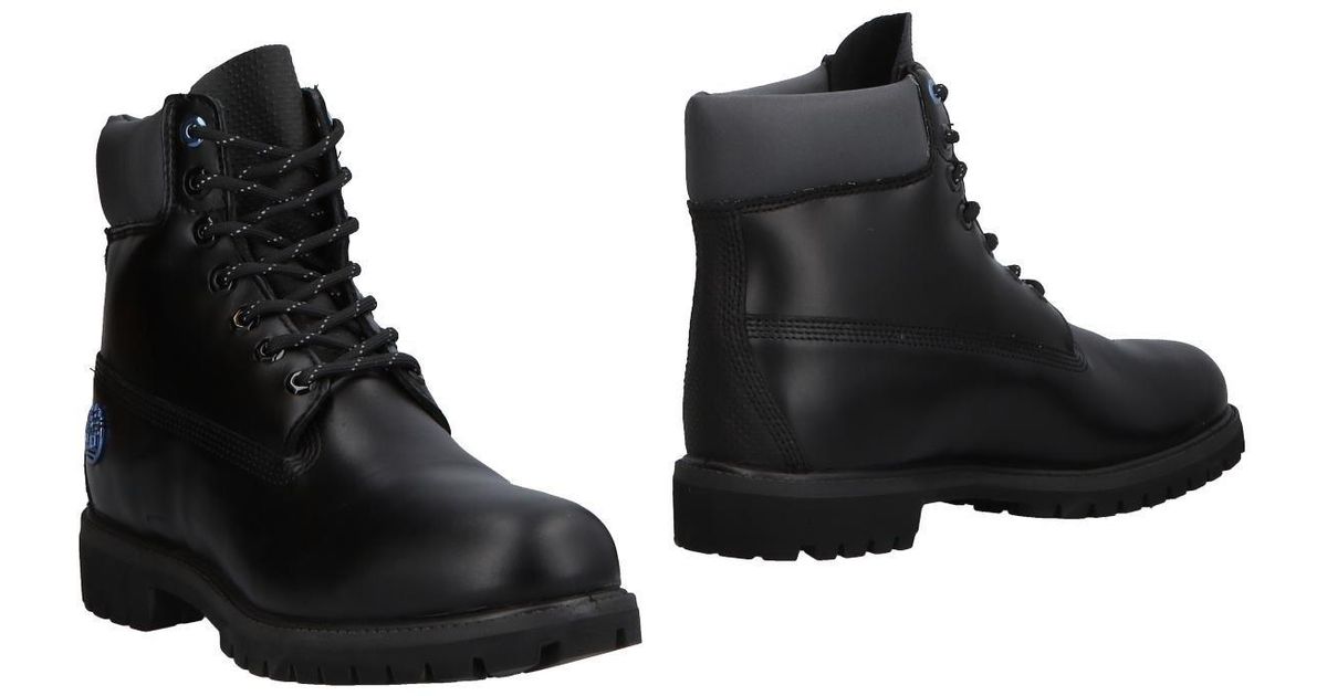 Timberland Rubber Ankle Boots in Black for Men Lyst