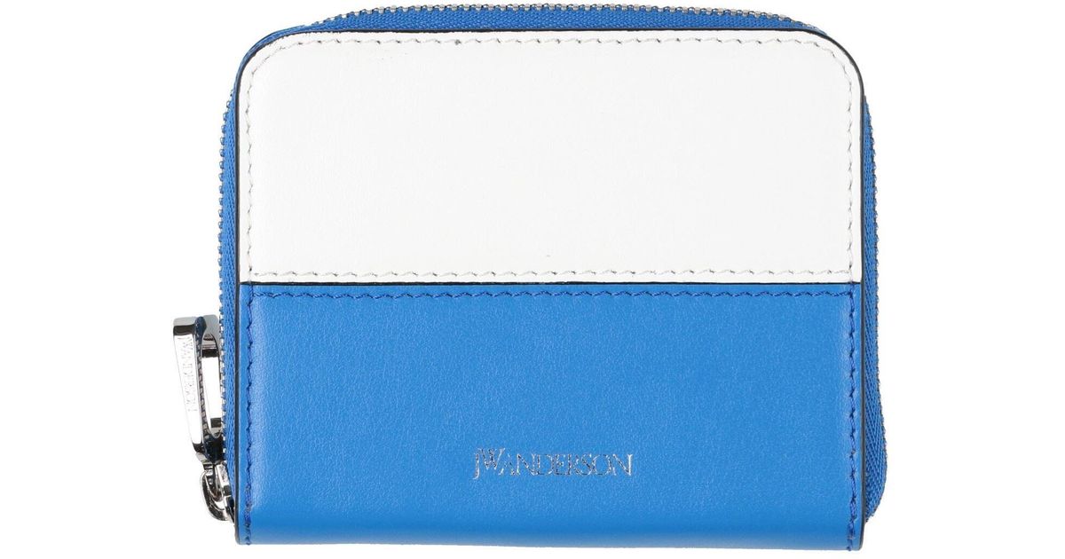 JW Anderson Azure Coin Purse Leather in Blue | Lyst UK