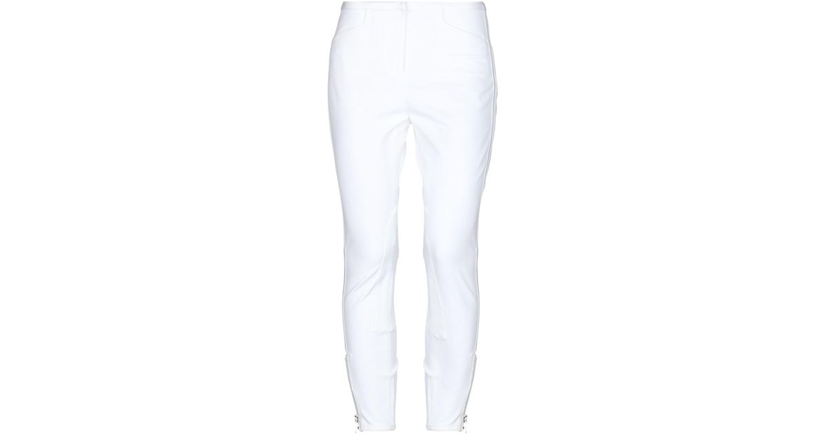 3.1 Phillip Lim Cotton Casual Trouser in White - Lyst