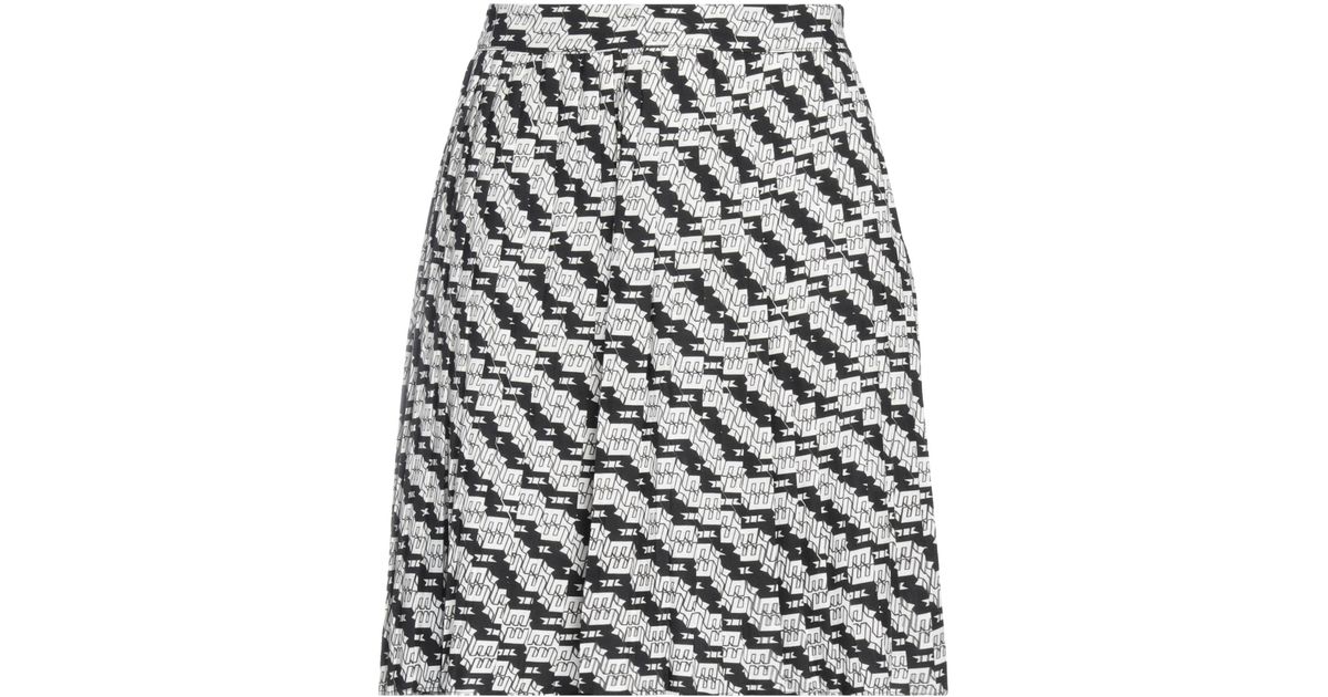 Marc Ellis Mini Skirt in White | Lyst