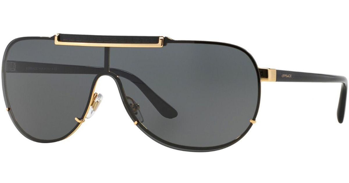 Versace Sunglasses in Gold (Metallic) for Men Lyst