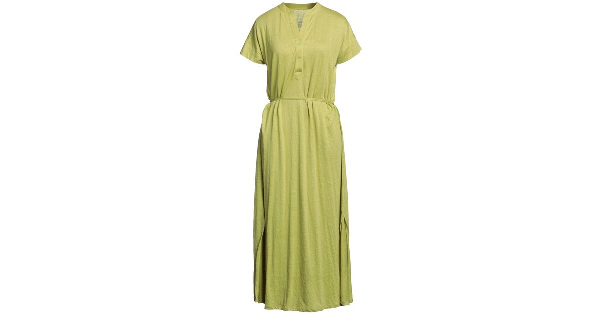 Majestic Filatures Long Dress in Green | Lyst