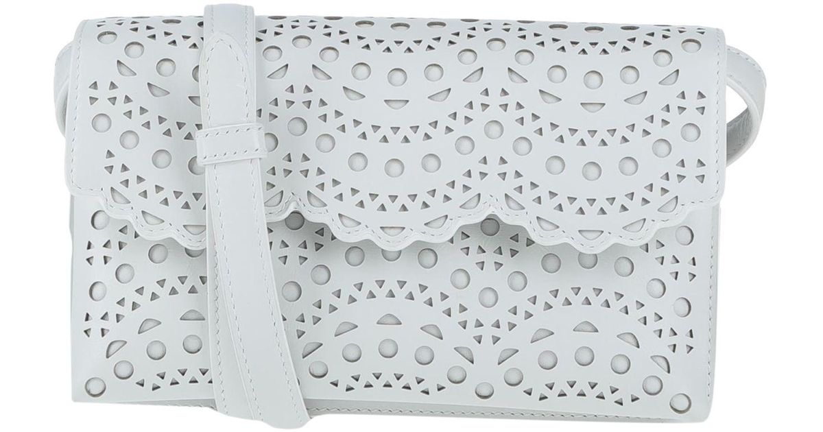 alaia crossbody bolsa