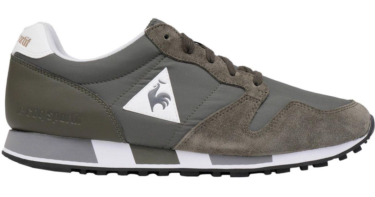 Le Coq Sportif Suede Low-tops & Sneakers in Military Green (Green) for ...