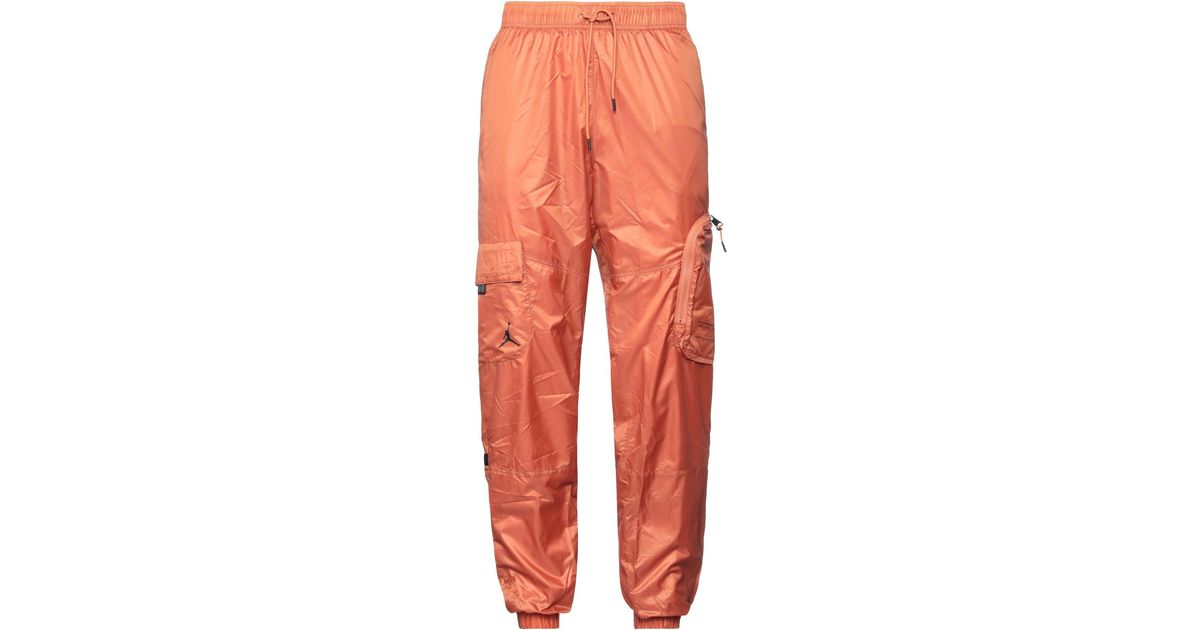 Nike Trouser in Orange for Men | Lyst