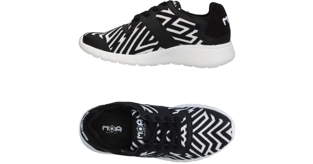MOA Synthetic Low-tops & Sneakers in Black - Lyst