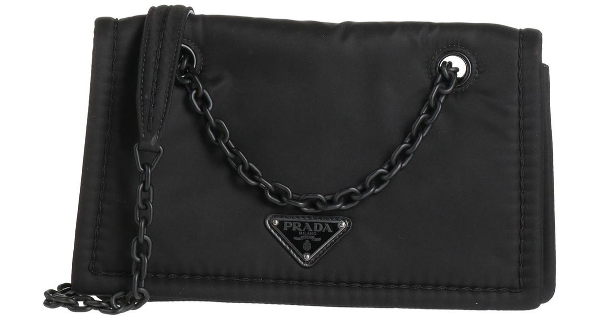 Prada Cross-body Bag in Black | Lyst