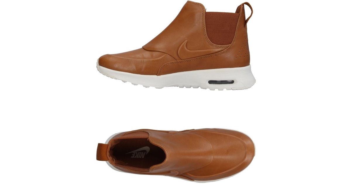 nike camel high tops