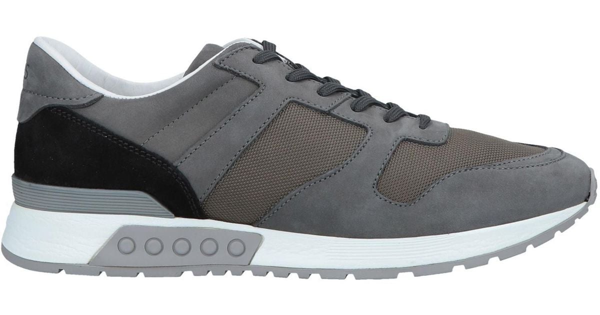 Tod's Leather Low-tops & Sneakers in Lead (Gray) for Men - Lyst