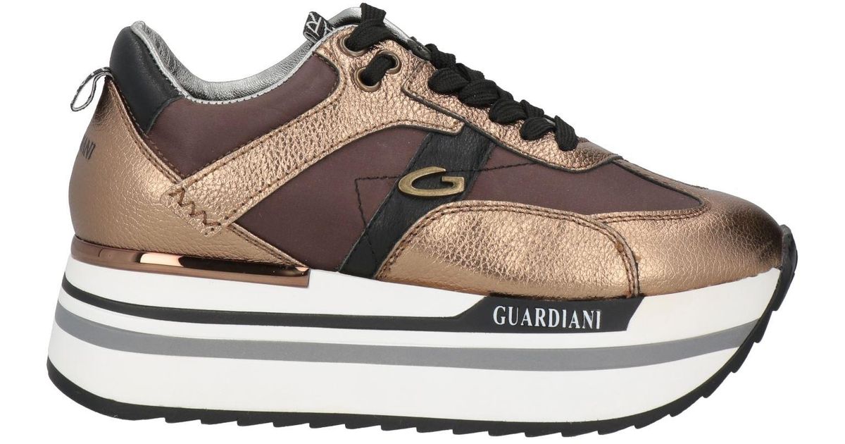 Alberto Guardiani Trainers in Brown | Lyst