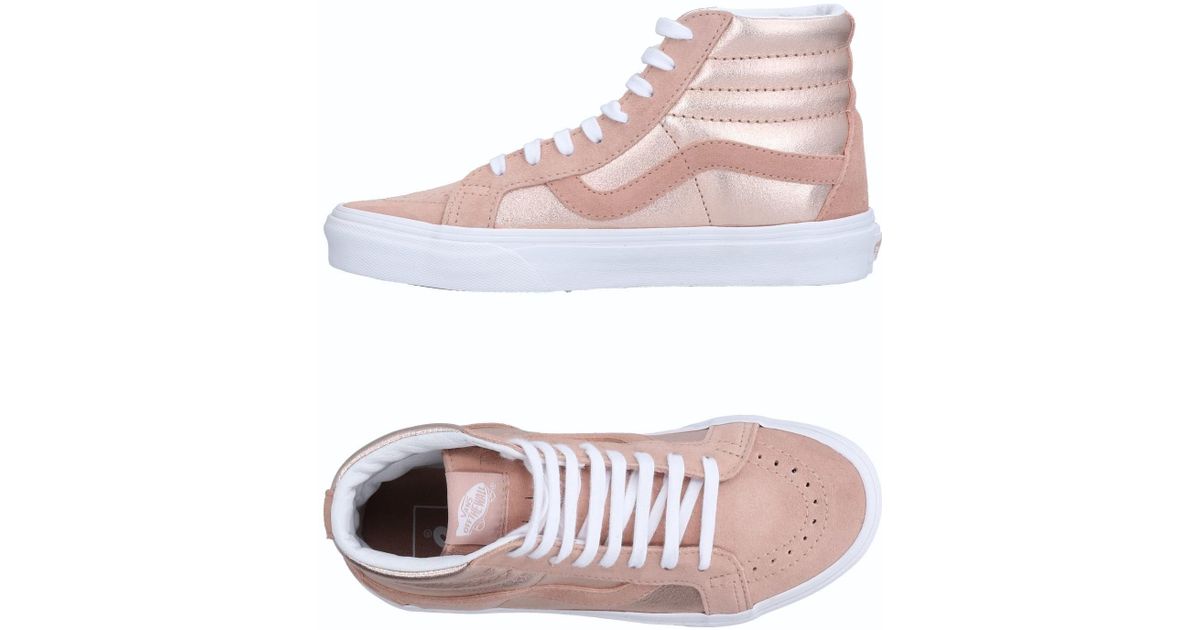 vans pastel high tops
