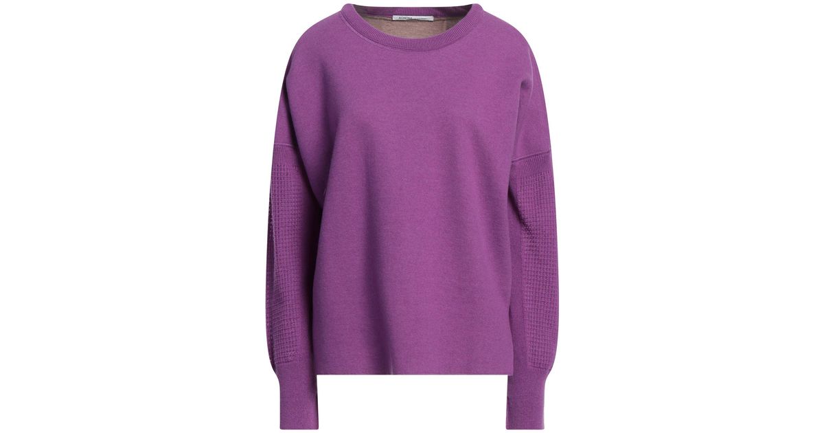 Agnona Sweater in Purple | Lyst