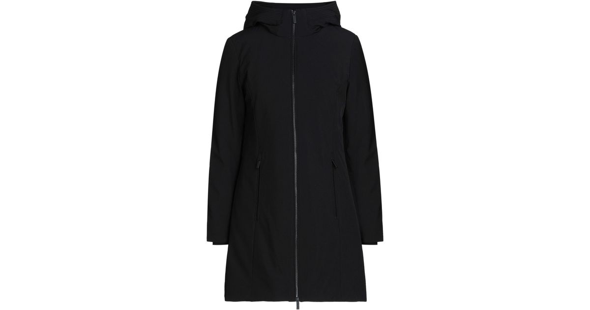 Woolrich Down Jacket in Black | Lyst