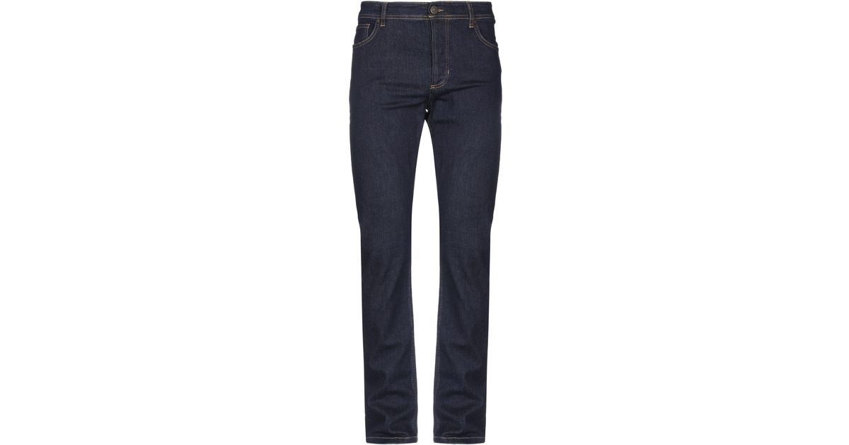 Versace Jeans Couture Denim Pants in Blue for Men - Lyst