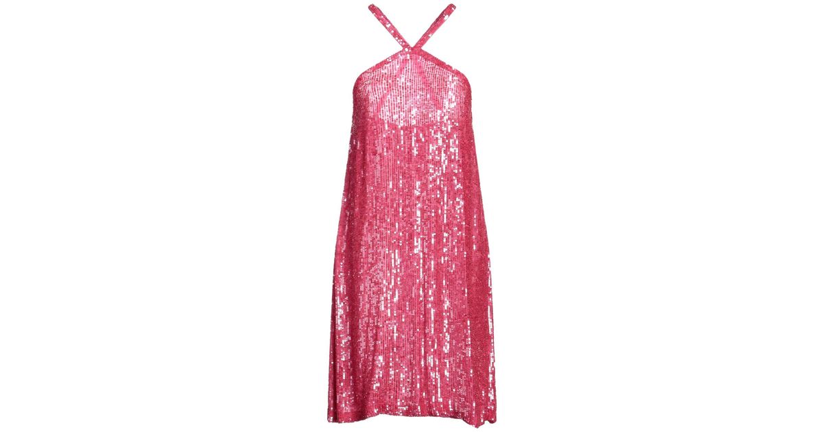 P.A.R.O.S.H. sequin mini dress - Pink