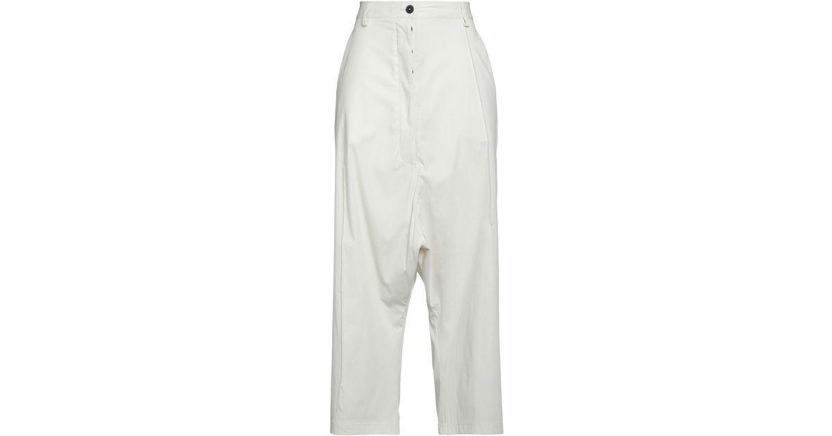 Rundholz Trouser in White | Lyst
