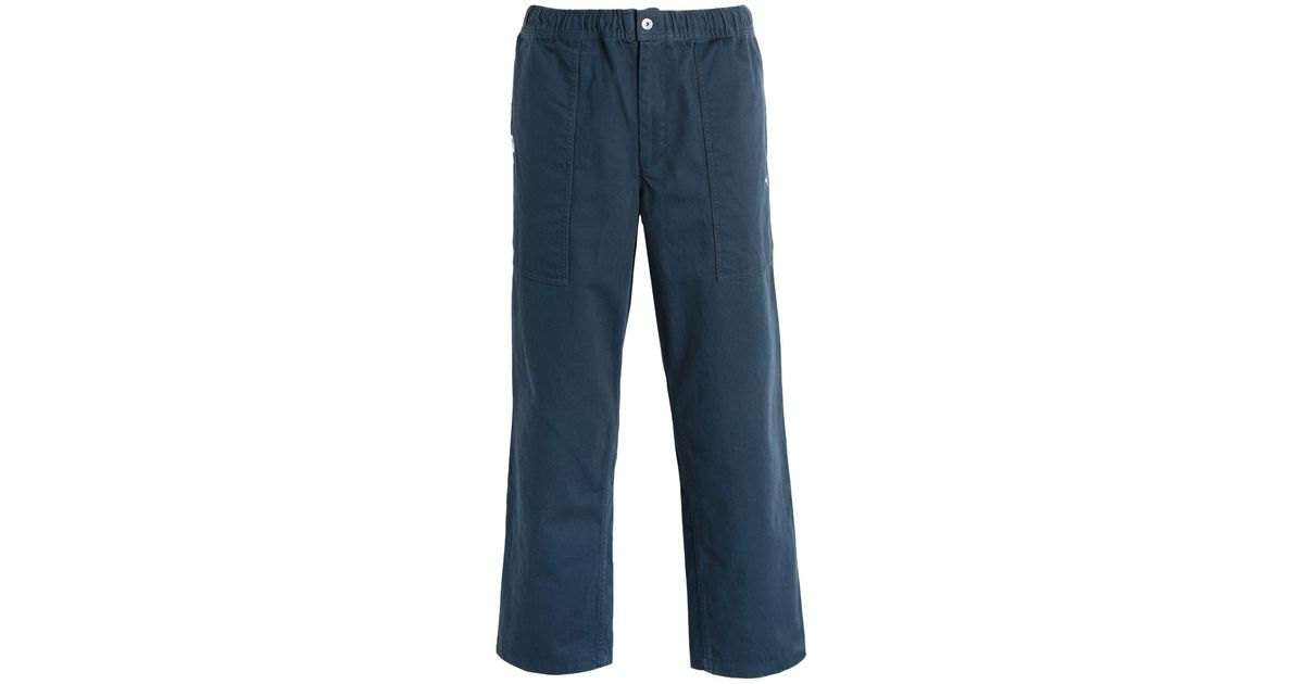 black and blue pants