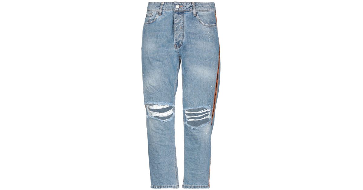 Takeshy Kurosawa Denim Trousers in Blue for Men - Lyst