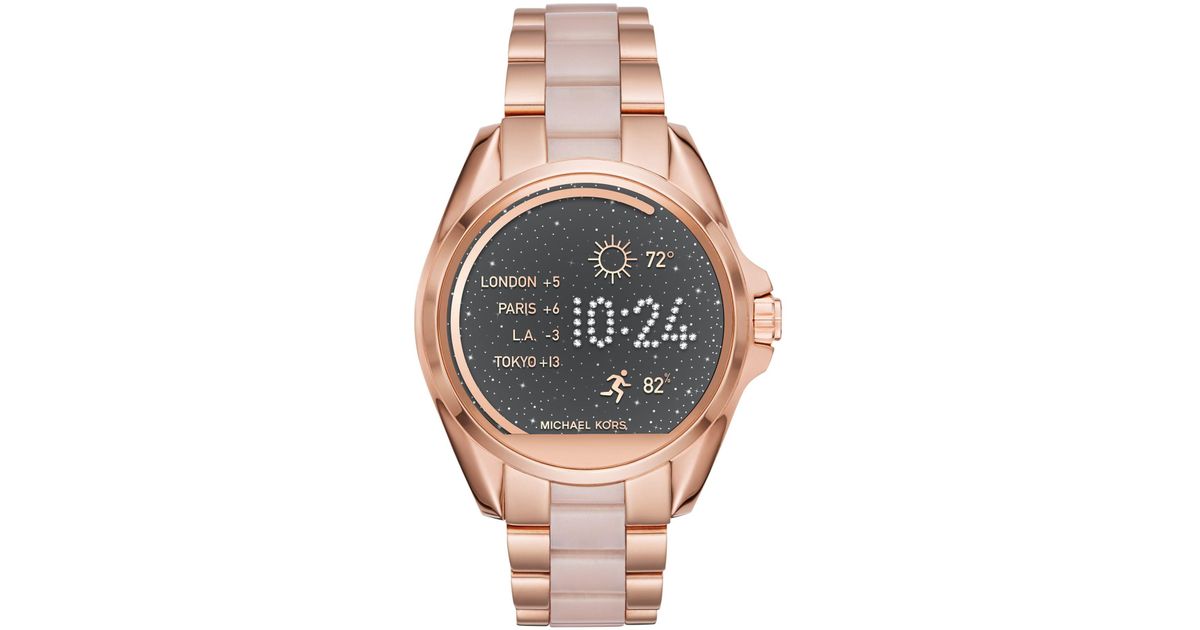 can you reply to text on michael kors smartwatch