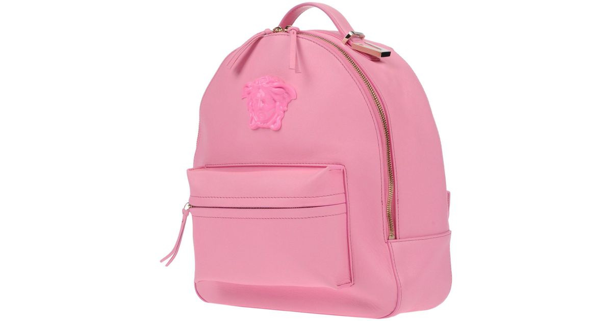 pink versace backpack