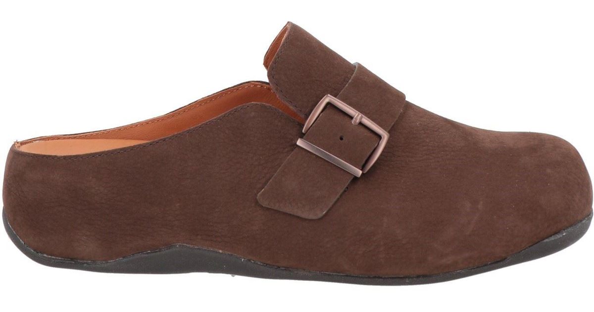 fitflop leather clogs