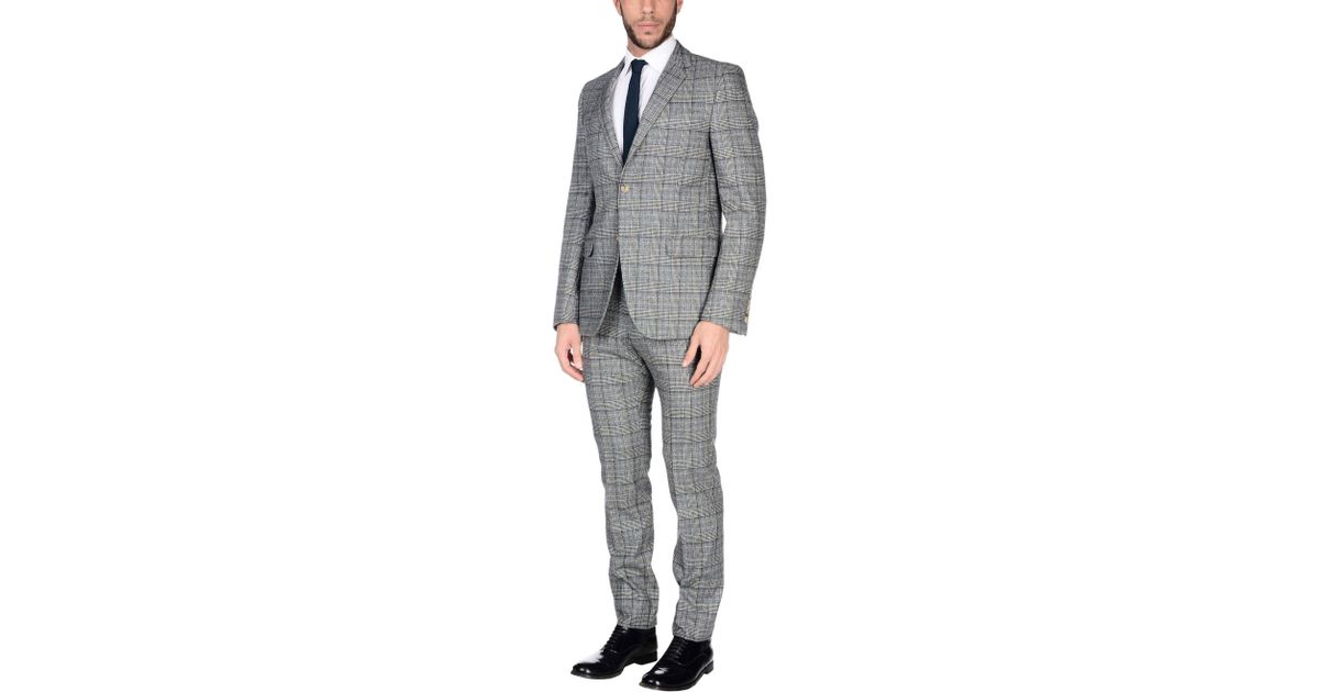 Gucci Flannel Suit in Grey (Grey) for 