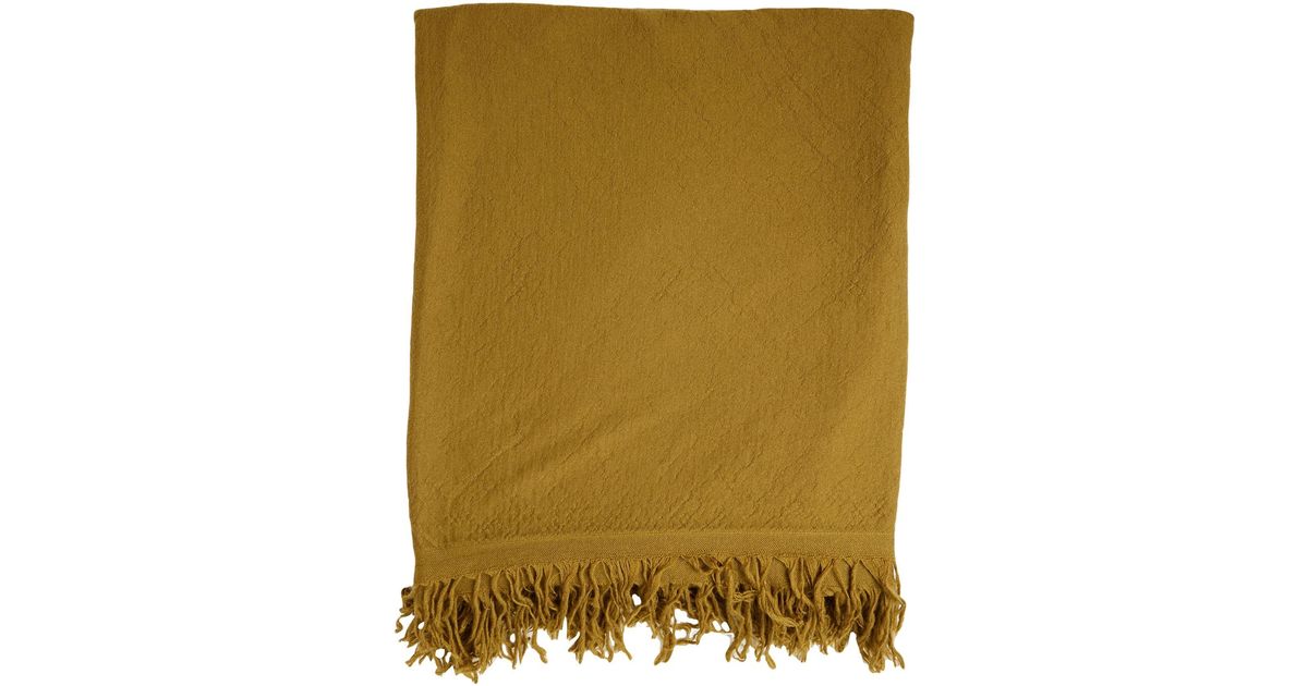 Rick Owens Blanket Or Cover in Green for Men Lyst