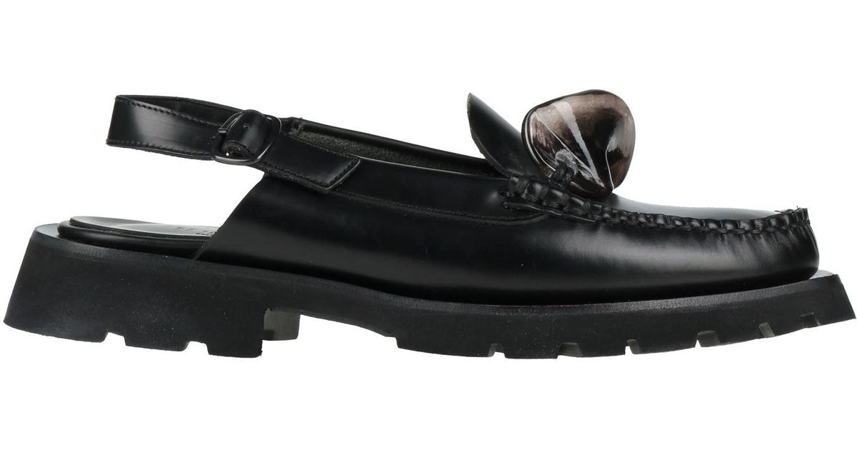 CECILIE BAHNSEN x HEREU Loafer in Black | Lyst