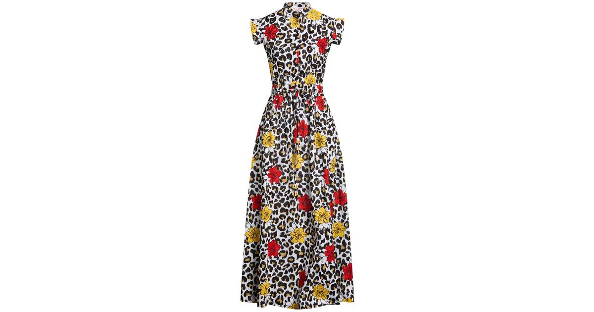 Connor Ress CONNOR & BLAKE Maxi Dress Cotton in White | Lyst